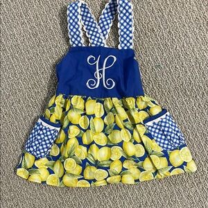 Ric rac & ruffles H tunic